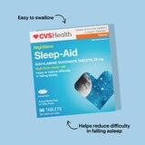 CVS Health Nighttime Sleep Aid Tablets, thumbnail image 4 of 11