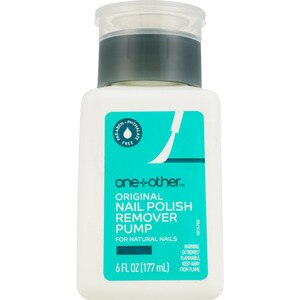 one+other Nail Polish Remover Original No-Spill Pump, 6 OZ
