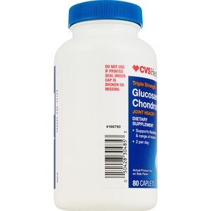 Cvs Health Glucosamine Chondroitin كبسولات ثلاثية القوة الصيدلية المؤهلة من FSA