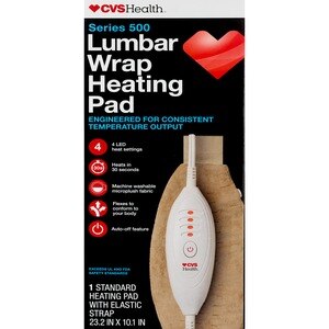 CVS Health Lumbar Wrap Heating Pad, Series 500