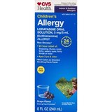 CVS Health Children's 24HR Non-Drowsy Allergy Dye Free Loratadine Oral Antihistamine, thumbnail image 1 of 9