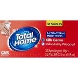 Total Home Antibacterial Moist Wipes, 30 ct, thumbnail image 5 of 5