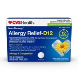CVS Health Allergy Relief-D12 Extended Release Tablets, Non-Drowsy, thumbnail image 1 of 7