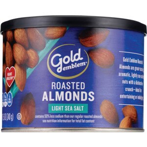 Gold Emblem Lightly Salted Roasted Almonds with Sea Salt