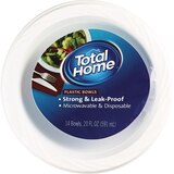 Total Home Microwaveable Plastic Bowls, thumbnail image 1 of 3
