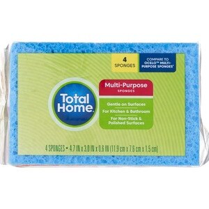 Total Home Kitchen Sponges, 4 Ct , CVS