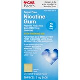 CVS Health Sugar Free Nicotine Gum, Original, thumbnail image 1 of 5
