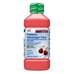 CVS Health Advantage Care Pediatric Electrolyte Solution, Cherry Punch, 1 L - 33.8 Oz
