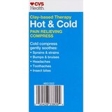 CVS Health Clay-Based Therapy Hot & Cold Pad Compress, M, thumbnail image 3 of 5