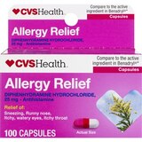CVS Health Allergy Relief Diphenhydramine Capsules, thumbnail image 1 of 5
