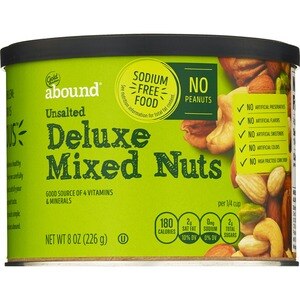 Gold Emblem Abound Unsalted Deluxe Mixed Nuts, 8 Oz , CVS