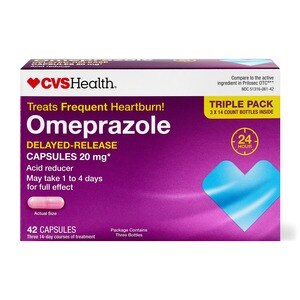 cvs health delayed release acid 42 ct barcode