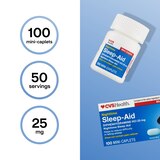 CVS Health Nighttime Sleep Aid Mini Caplets, thumbnail image 4 of 8