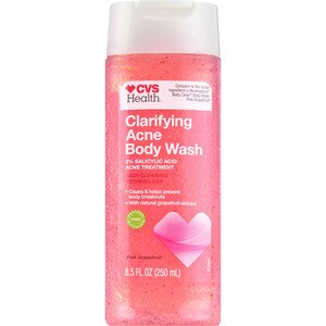  CVS Health Clarifying Acne Body Wash Pink Grapefruit, 8.5 OZ 