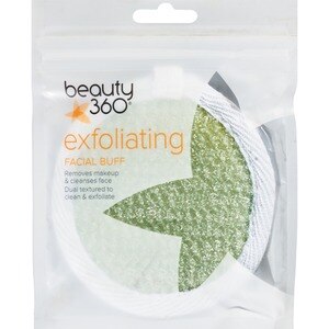 Beauty 360 - Almohadilla exfoliante  facial,  varios colores