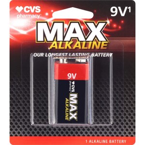 CVS Max - Batería alcalina, 9V
