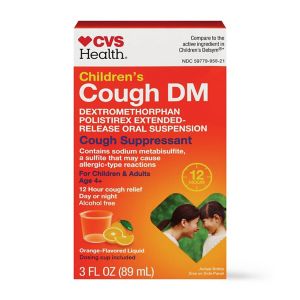 CVS Health Children's 12HR Cough DM Cough Suppressant Liquid, 5 Ounces