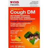 CVS Health Children's 12HR Cough DM Cough Suppressant Liquid, thumbnail image 1 of 9