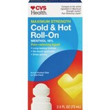 CVS Health Cold & Hot Menthol 16% Roll-On, 2.5 OZ, thumbnail image 1 of 2