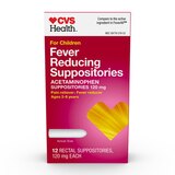 CVS Health Children's Fever Reducing Suppositories, thumbnail image 1 of 7