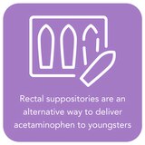 CVS Health Children's Fever Reducing Suppositories, thumbnail image 2 of 7