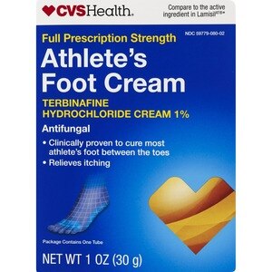 CVS Health - Crema para el pie de atleta, comparable con Lamisil AT, 1 oz