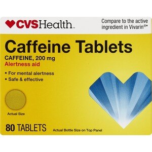  CVS Health Caffeine Tablets, 80CT 