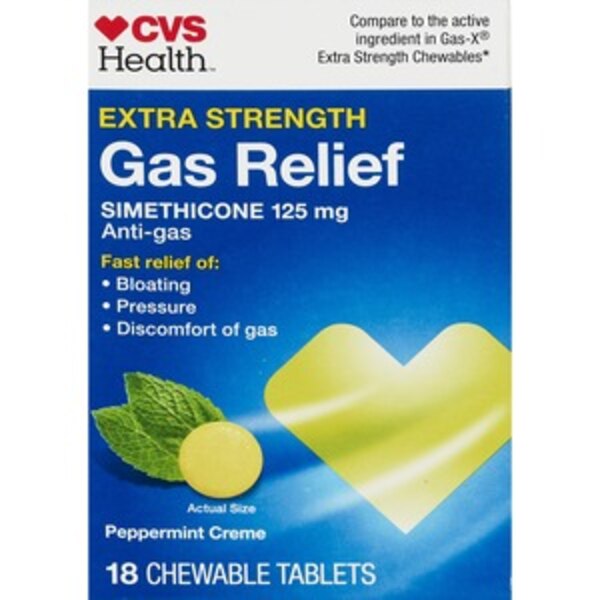 CVS Health Extra Strength Gas Relief Simethicone 125mg (Generic