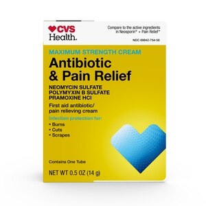 CVS Health Maximum Strength Antibiotic & Pain Relief Cream