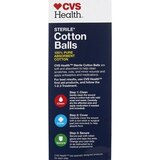 CVS Health Sterile Cotton Balls, 130 CT, thumbnail image 2 of 3