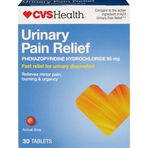 CVS Health Urinary Pain Relief Tablets, 30 Ct