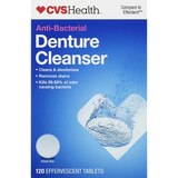 CVS Health Anti-Bacterial Denture Cleanser Tablets, thumbnail image 1 of 3
