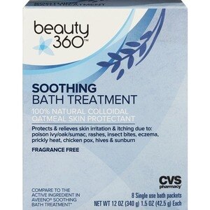 Beauty 360 Soothing Bath Treatment Packets, 12 OZ