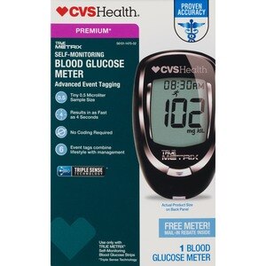 CVS Health True Metrix - Medidor para control personal de glucosa en sangre