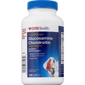 CVS Health Glucosamine Chondroitin Caplets, 120 Ct