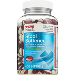 CVS Health Stool Softener Softgels, 100 MG, 400 Ct