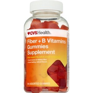 CVS Health - Fibra + vitaminas B en gomitas, 90 u.