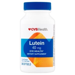 CVS Health - Cápsulas blandas de luteína, 40 mg, 30 u.