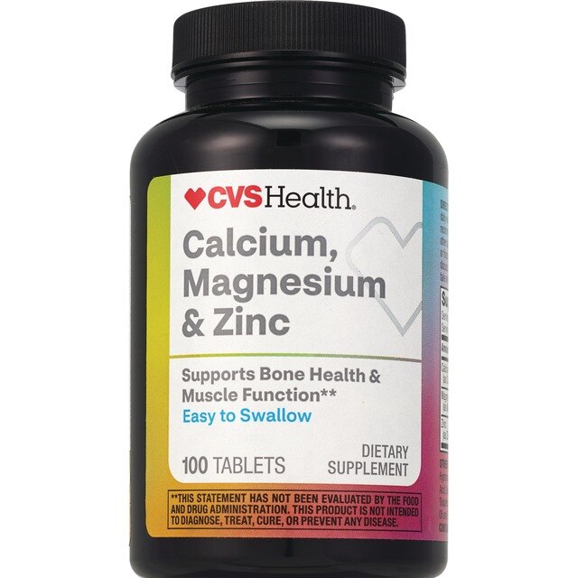  CVS Health Calcium & Magnesium With Zinc Caplets 