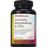 CVS Health Calcium, Magnesium & Zinc Tablets, 100 CT, thumbnail image 1 of 5