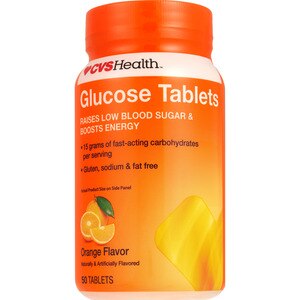 CVS Health Glucose Tablets Orange, 50 Ct