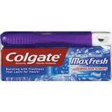 Colgate Maxfresh Anticavity Fluoride Travel Toothbrush, thumbnail image 1 of 3