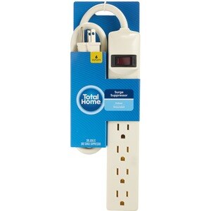  Total Home Six Outlet Surge Protector 