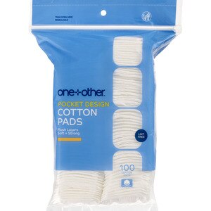 Beauty 360 Pocket Design Premium Cotton Pads, 100CT