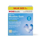 CVS Health Sugar Free Nicotine Gum, Original, thumbnail image 1 of 6