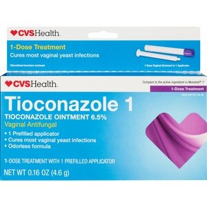 CVS Health Tioconazole 1 Ointment, 0.16 Oz