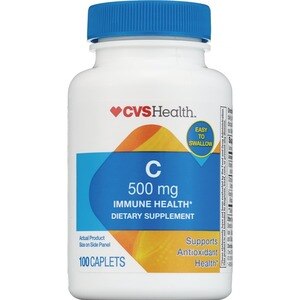 CVS Health Vitamin C Caplets, 100 Ct