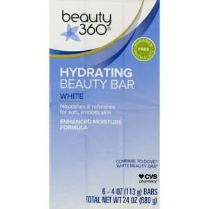 Beauty 360 White Beauty Bar 4 OZ, 6 Ct , CVS