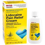 CVS Health Maximum Strength Lidocaine Pain Relief Cream, thumbnail image 1 of 4