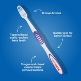 CVS Health Dual Clean Toothbrush, Soft Bristle, 1 CT, thumbnail image 2 of 10